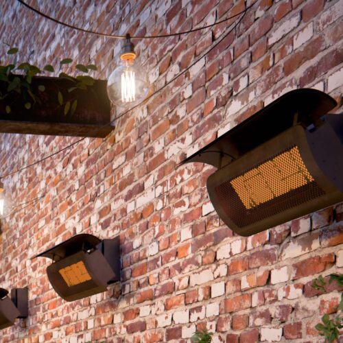 Buiten Gasverwarmer Wandmontage