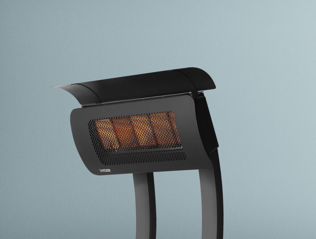 Draagbare gas-buitenverwarmer